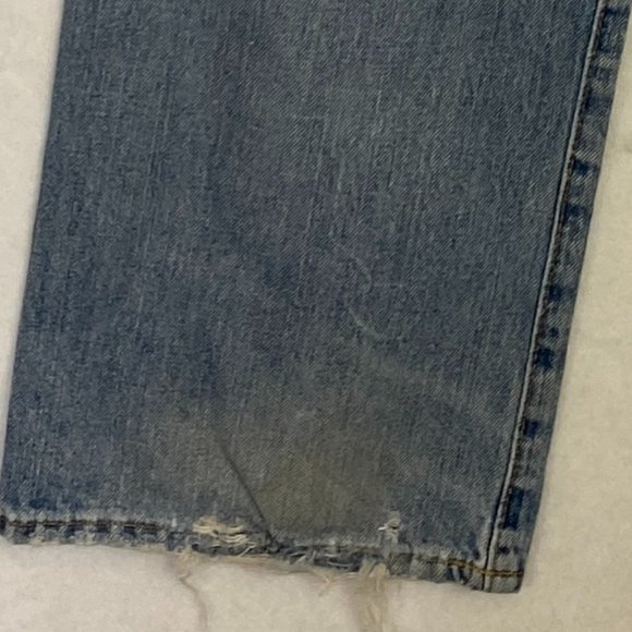Polo by Ralph Lauren Mens Straight Leg Jeans Distressed Medium Wash Size 32Wx30L - Picture 9 of 11